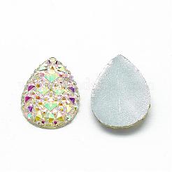Cabochons en résine&nbsp;CRES-Q193-13x18-10AB