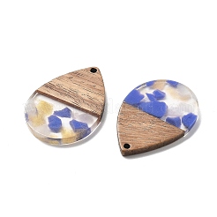 Pendentifs en résine et noyer&nbsp;FIND-R051-15B