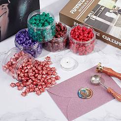 Siegelwachspartikel-Kits für Retro-Siegelstempel&nbsp;DIY-CP0003-54K