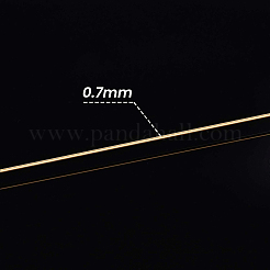 Runder Kupferdraht für die Schmuckherstellung&nbsp;CWIR-BC0004-0.7mm-07