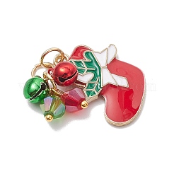 Natale in lega tema ciondoli smaltati&nbsp;PALLOY-JF04149