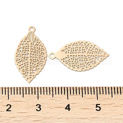 Cremagliera pendenti in filigrana d'ottone placcatura&nbsp;KK-Q792-02LG