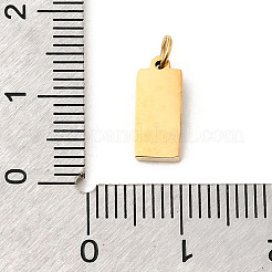 Pendentifs en acier inoxydable 304 micro pavés de zircones cubiques&nbsp;STAS-P431-22G