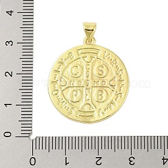 Pendentifs de placage en laiton&nbsp;KK-S380-34G-04