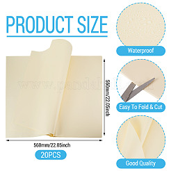 20 Stück wasserdichtes Geschenkpapier&nbsp;DIY-TAC0016-72A-11