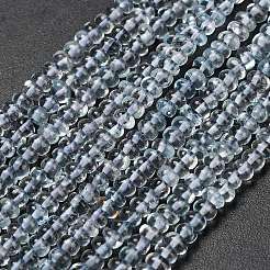 Natürliche Aquamarin Perlen Stränge&nbsp;G-Z114-A02