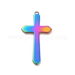 Pendentifs en acier inoxydable 304 avec placage ionique (IP)&nbsp;STAS-F282-03MC