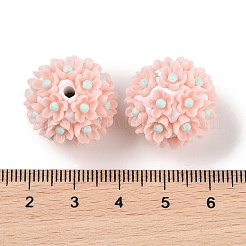 Handgemachte Fimo-Perlen Strass&nbsp;CLAY-H003-03C