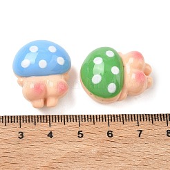 Undurchsichtigen Cabochons&nbsp;RESI-F072-05