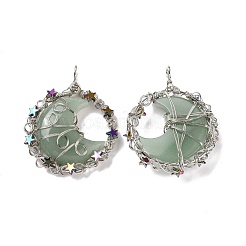 Gros pendentifs en pierre naturelle et synthétique&nbsp;G-H274-03P