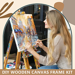 Holzrahmen für Ölgemälde&nbsp;DIY-WH0671-376C