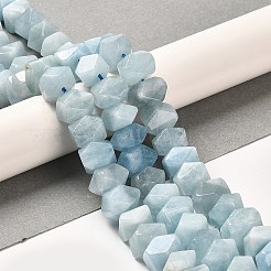 Natürliche Aquamarin Perlen Stränge&nbsp;G-N327-05-09