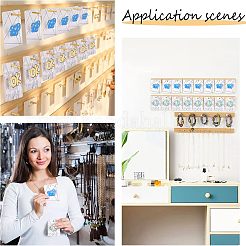 100 pz. 2 modelli di spille di carta e fermagli per capelli&nbsp;DIY-NB0004-97