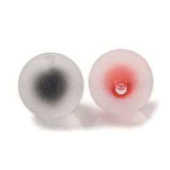 Transparent gefrostetem Acryl-Perlen&nbsp;MACR-M026-06