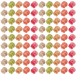 100 Stück 5 Farben synthetische Korallenperlen&nbsp;CORA-SP0001-20