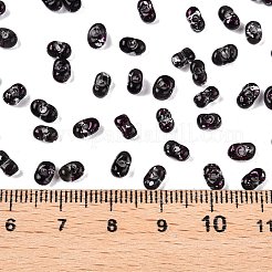 Perles de verre peintes à la bombe de Picasso&nbsp;SEED-T006-04-36