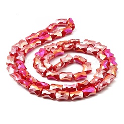 Brins de perles de verre à plaque de couleur ab&nbsp;EGLA-P051-06A-B04