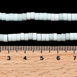 Teñidos abalorios turquesas sintéticas hebras&nbsp;G-Z089-A04-C