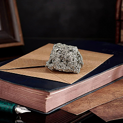 Nuggets natürliche Pyrit-Display-Dekorationen&nbsp;DJEW-WH0042-02