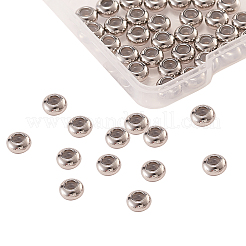 50 pieza de cuentas de acero inoxidable 304&nbsp;STAS-CJ0001-195