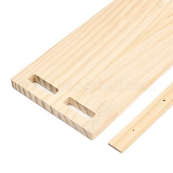 Présentoirs de boucles d'oreilles en bois à 3 niveau&nbsp;EDIS-G016-01B
