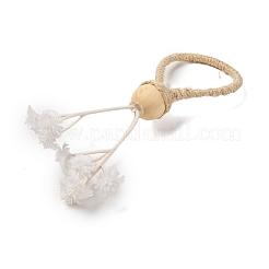 Servilleteros de hilo de yute&nbsp;AJEW-U016-01D