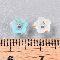 Perles en acrylique transparent mat&nbsp;OACR-N137-72I