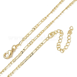 1.8 mm lange Figaro-Ketten aus Messing für Damen&nbsp;KK-CBA2293-08G