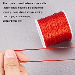 Nylon-Satin-Rattenschwanzkordel&nbsp;NWIR-PH0001-10A
