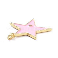 Ottone micro spianare pendenti zirconi&nbsp;KK-P201-05G