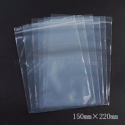 Wiederverschließbare Kunststoffverpackungsbeutel&nbsp;OPP-G001-F-15x22cm