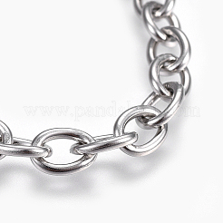 Anlaufgeschützte Ankerkettenarmbänder aus Edelstahl 304&nbsp;X-BJEW-P239-05