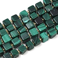 Natur Malachit Perlen Stränge&nbsp;G-G053-B25-01