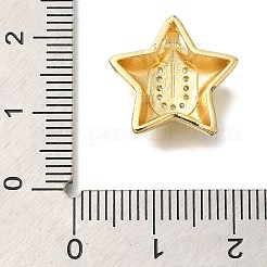 Cremagliera placcatura micro ottone spianare pendenti zirconi&nbsp;KK-I722-05G-U