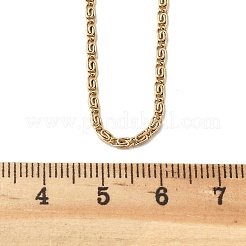 Collane a catena in lumachina in acciaio inossidabile 304&nbsp;X-NJEW-F248-17A-G