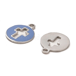 Anhänger aus 304 Edelstahl&nbsp;STAS-L022-092P