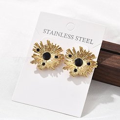 Boucles d'oreilles à tige en acier inoxydable 304 pour femmes&nbsp;EJEW-K306-31G