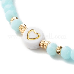 Perle di vetro si estendono braccialetti&nbsp;BJEW-JB06576-03