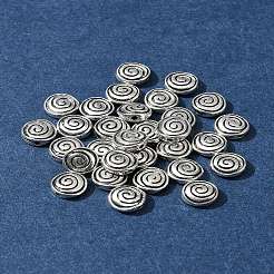 30 Stück Legierungsperlen im tibetischen Stil&nbsp;TIBEB-FS0001-12