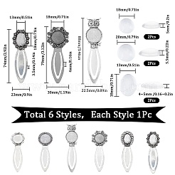 DIY-Set zum Basteln von leeren Kuppel-Lesezeichen&nbsp;DIY-SC0022-94