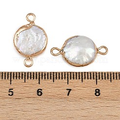 Colgantes de perlas keshi naturales&nbsp;KK-D423-02G