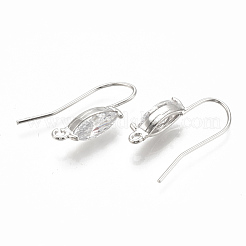 Ganci di orecchini in ottone&nbsp;X-KK-S345-212P