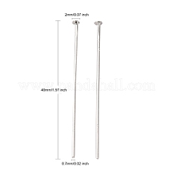 Eisen Flachkopfstifte&nbsp;IFIN-R217-0.7x40-P-NF