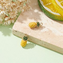2 ciondoli in ottone smaltato&nbsp;KK-YW0001-82