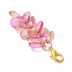 Décorations de pendentif en verre en forme de larme&nbsp;HJEW-JM03256