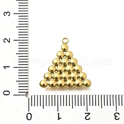 Pendentifs en acier inoxydable 304 avec placage ionique (IP)&nbsp;STAS-C115-01A-G