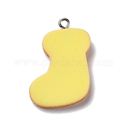 Pendentifs en résine opaque&nbsp;RESI-D055-131P