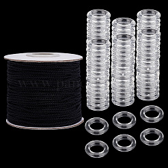 1 Rolle geflochtenes Nylonseil&nbsp;DIY-PH0030-89