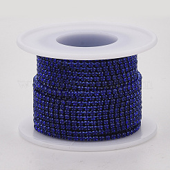 Électrophorèse fer strass strass chaînes&nbsp;CHC-Q009-SS12-B03