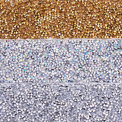 Glitzerharz Hotfix Strass (Schmelzkleber auf der Rückseite)&nbsp;OCOR-TA0002-02-40mm